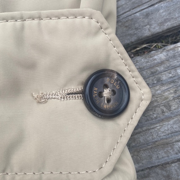 🆕Polo Ralph Lauren 🏇Water Repellent Commuter Coat Khaki Big & Tall Size 1XB - Picture 7 of 15